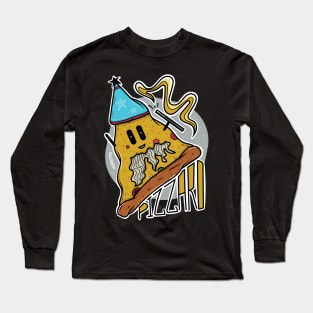 Pizza Wizard Long Sleeve T-Shirt